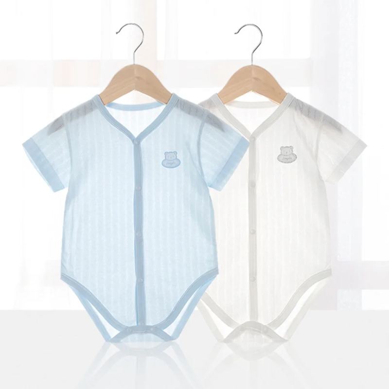 Newborn Short Sleeve Summer Bodysuit