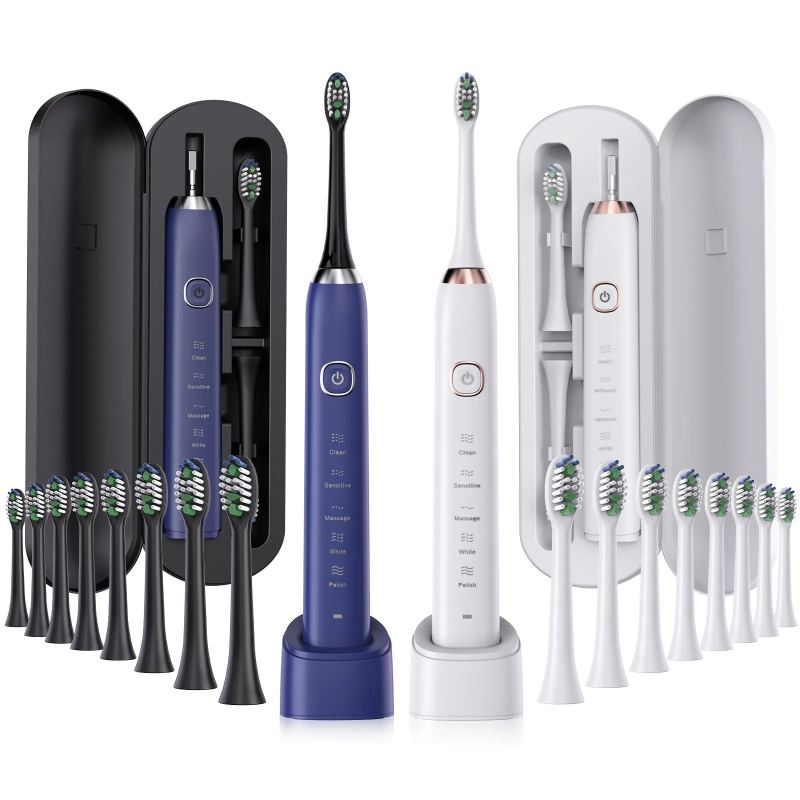 Sonic Electric Toothbrush with 8 Heads