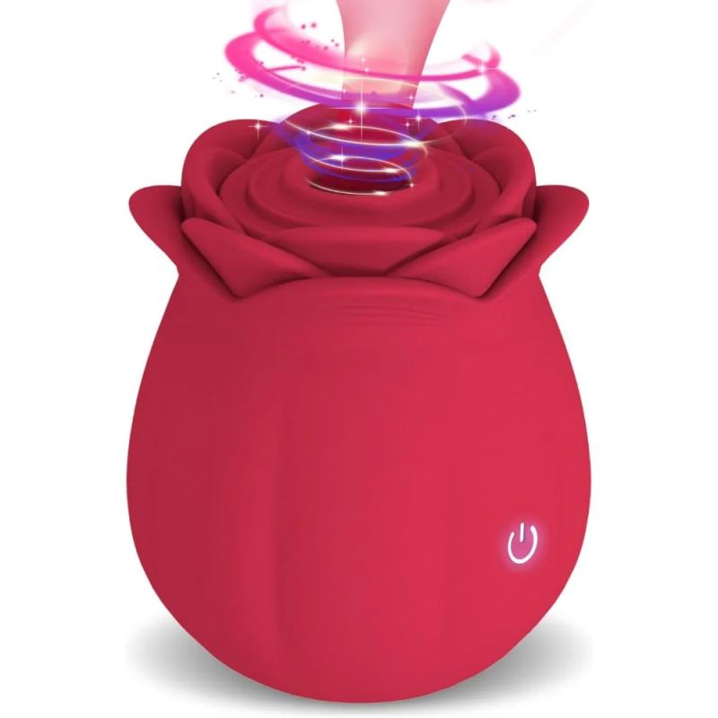 Rose Air-Pulse Massager – 9 Modes
