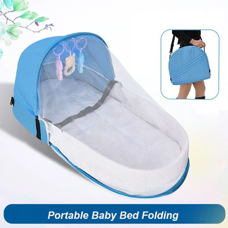 Foldable Baby Bed with Mosquito Net
