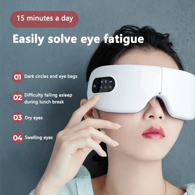 Heated Eye Massager with Bluetooth Music