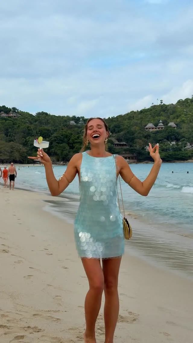 Sequin Backless Mini Party Dress