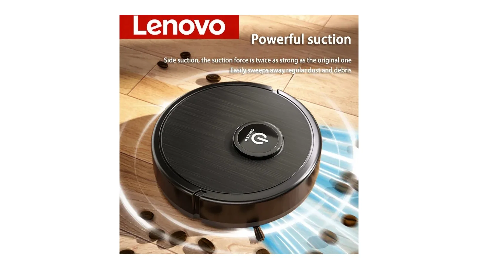 Lenovo 3-in-1 robot vacuum cleaner, a smart home device from Mamacitta Store