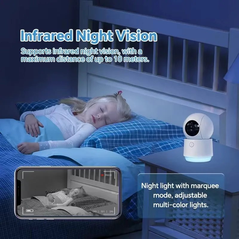Smart Baby Monitor with Night Vision