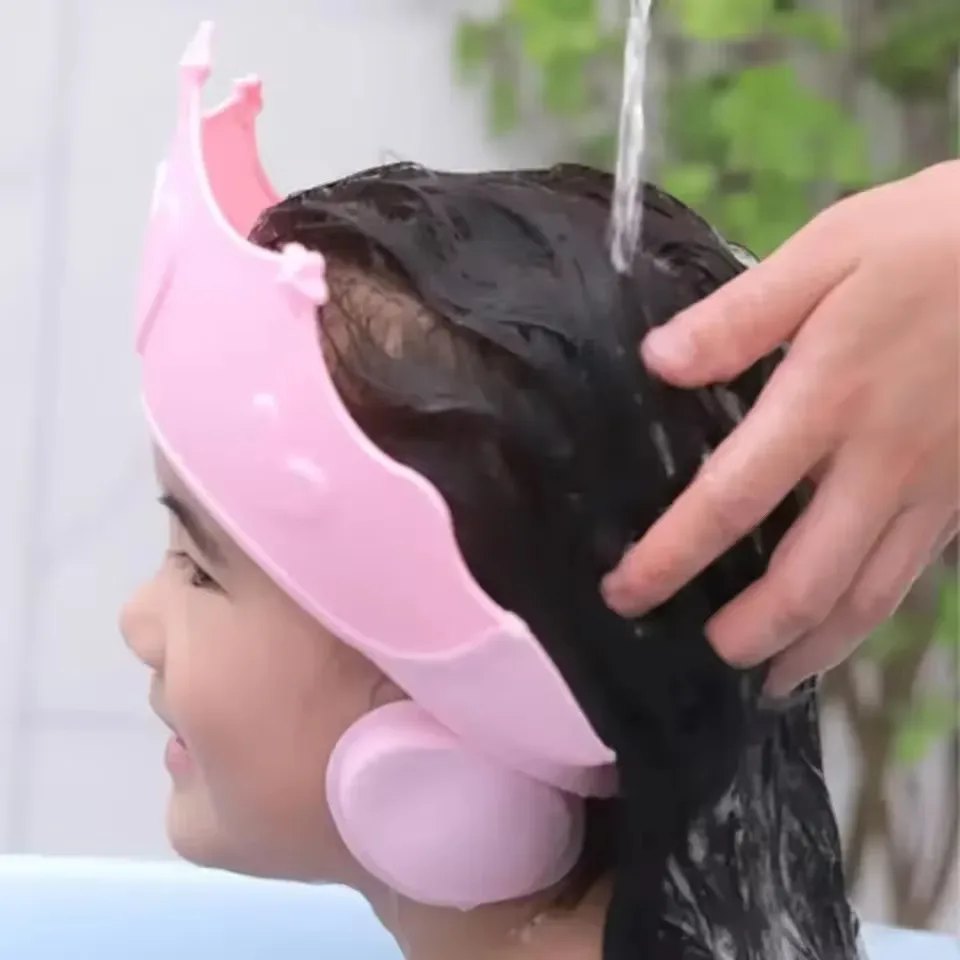 Adjustable soft hair wash